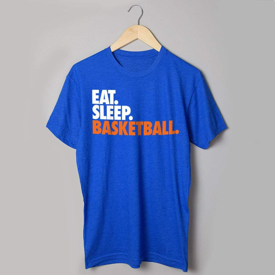 Eat. Sleep. Basketball. Adult T-Shirt - Basketball Tees by  - Multiple Colors - Youth and Adult Sizes